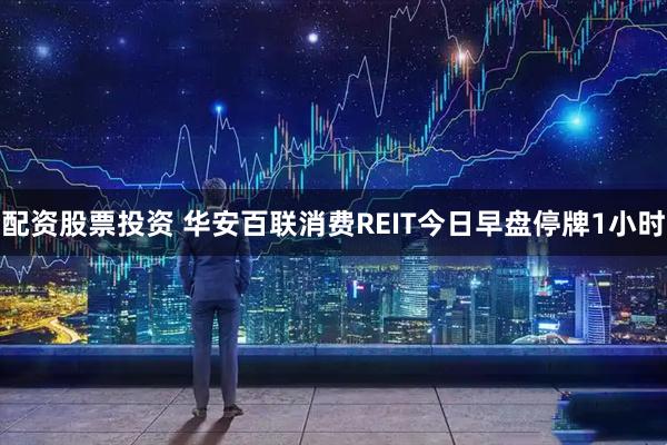 配资股票投资 华安百联消费REIT今日早盘停牌1小时